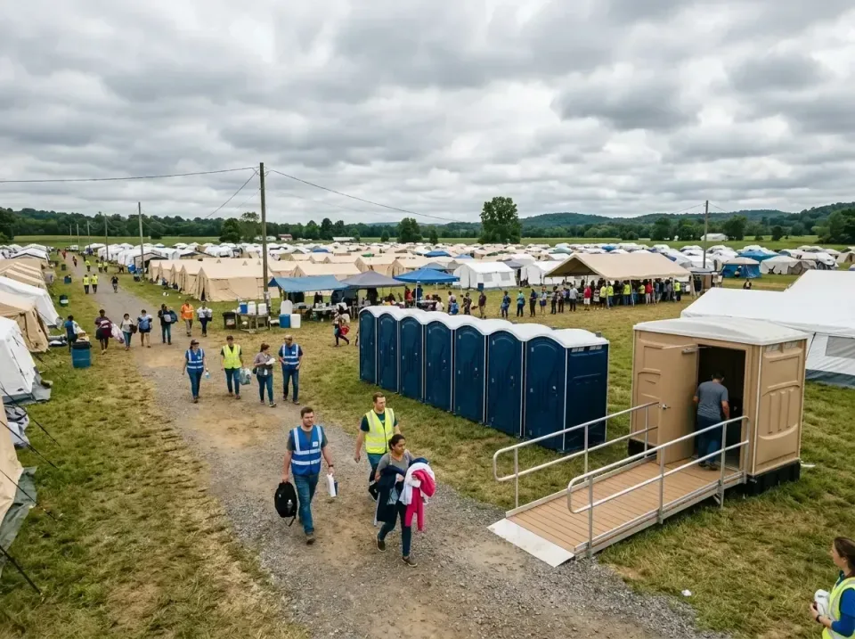 disaster-relief-camp-restrooms-010 — frequently asked questions, Dumpster & Portable Bathrooms Rental in Holley, FL